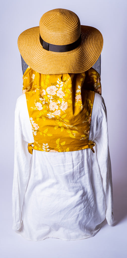 Bella Beek beekeeping veil in Rose Gold print.