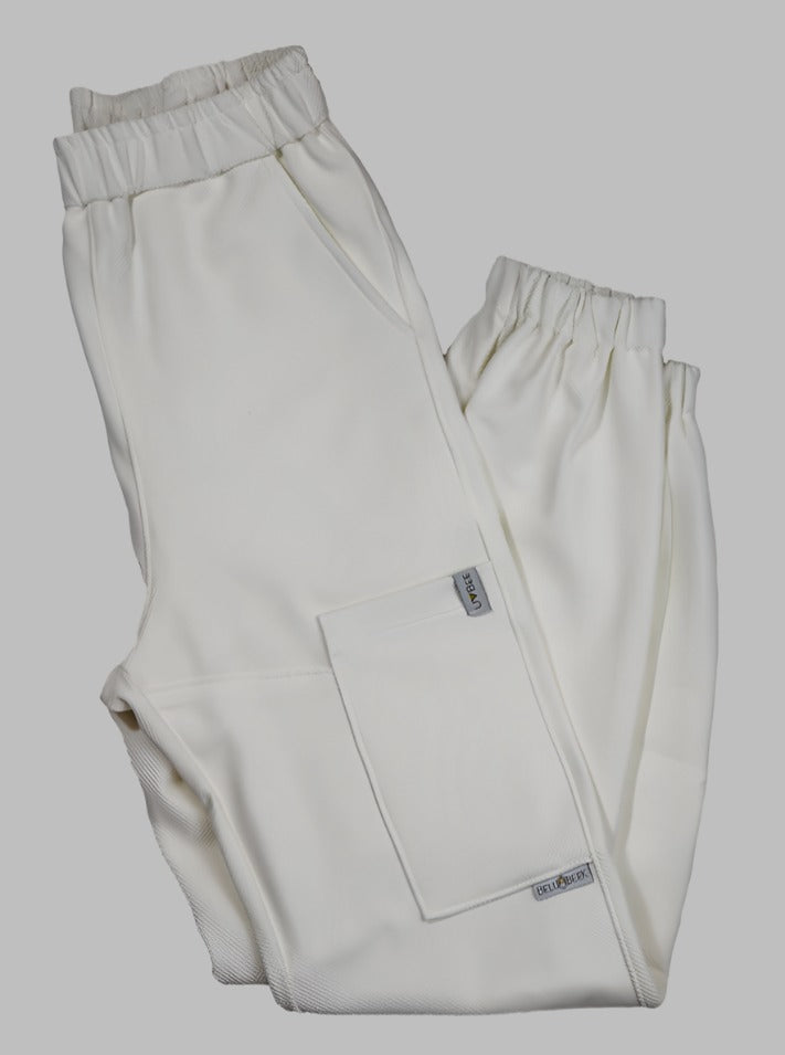 UVBee Beekeeping pants shown laid flat.